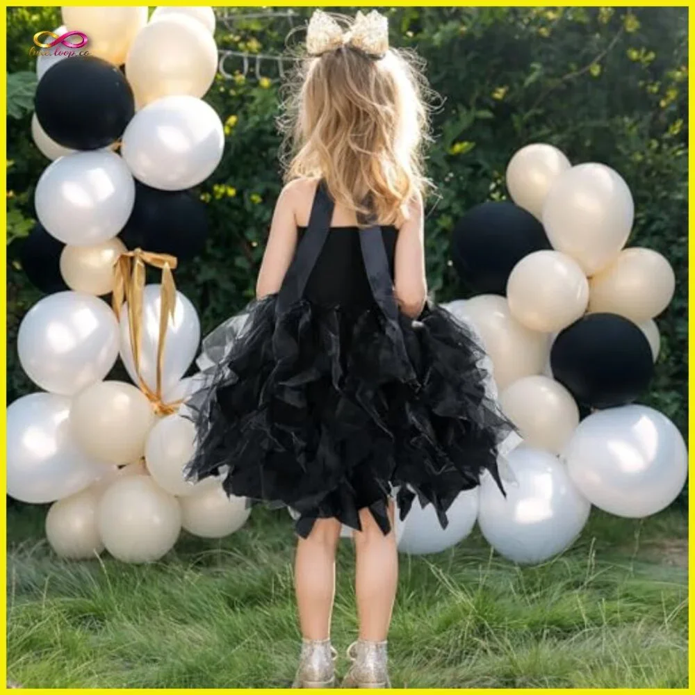 Sparkly Sequin Tutu Princess Dress Halter Sleeveless Party Ball Gown - Picture 3 of 7